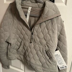 Lululemon Scuba Oversized Quilted Half Zip